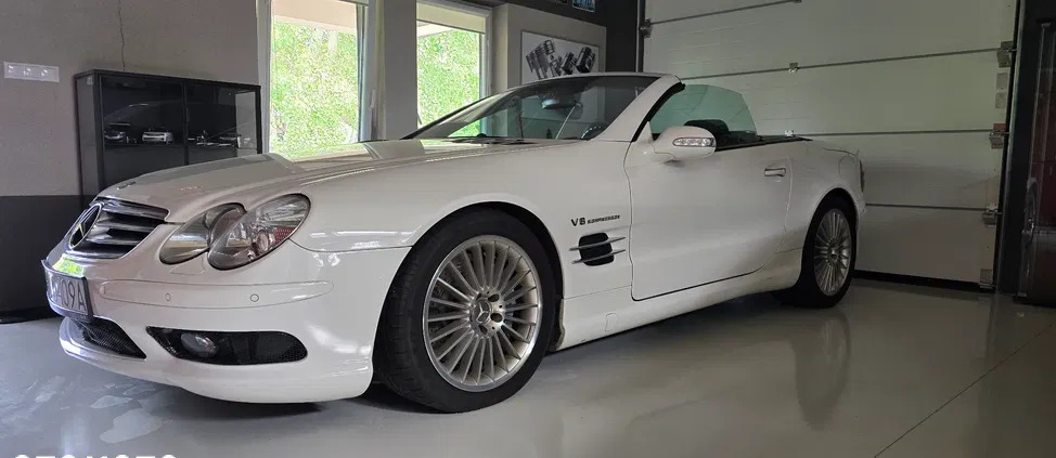 mercedes benz puławy Mercedes-Benz SL cena 180000 przebieg: 99000, rok produkcji 2002 z Puławy